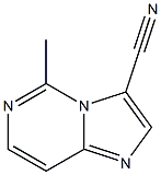 5-methylimidazo[1,2-c]pyrimidine-3-carbonitrile Struktur