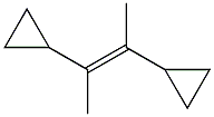 2,3-Dicyclopropyl-2-butene Struktur