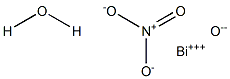 Bismuth nitrate oxide monohydrate Struktur