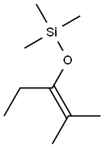 2-Methyl-3-trimethylsiloxy-2-pentene Struktur