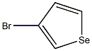 3-Bromoselenophene Struktur