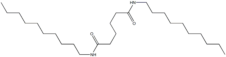 N,N'-Didecyladipamide Struktur