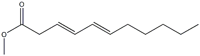 3,5-Undecadienoic acid methyl ester Struktur