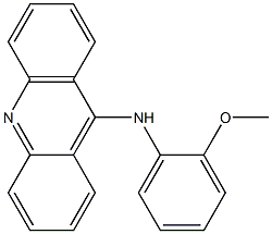 N-(2-Methoxyphenyl)-9-acridinamine Struktur