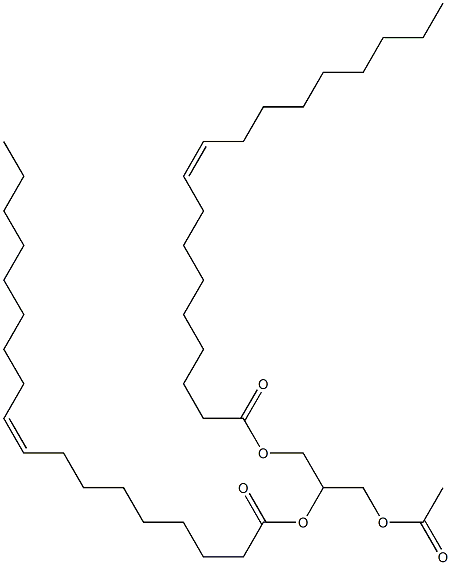 L-Glycerol 1,2-dioleate 3-acetate Struktur