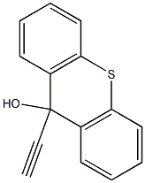 9-Ethynyl-9H-thioxanthen-9-ol Struktur