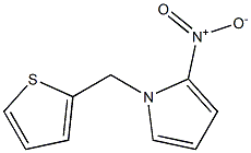 1-[(Thiophen-2-yl)methyl]-2-nitro-1H-pyrrole Struktur