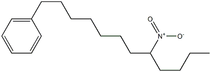 8-Nitrododecylbenzene Struktur