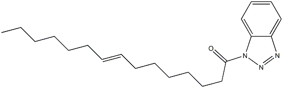 1-(8-Pentadecenoyl)-1H-benzotriazole Struktur