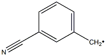 3-Cyanobenzyl radical Struktur