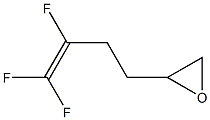 1,1,2-Trifluoro-5,6-epoxy-1-hexene Struktur