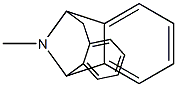 N-Methyl-10,11-dihydro-5H-dibenzo[a,d]cyclohepten-5,10-imine Struktur