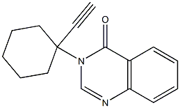 3-(1-Ethynylcyclohexyl)quinazolin-4(3H)-one Struktur