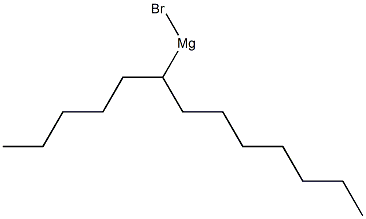 (1-Pentyloctyl)magnesium bromide Struktur