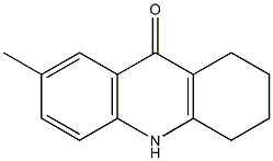 7-Methyl-1,2,3,4-tetrahydroacridin-9(10H)-one Struktur