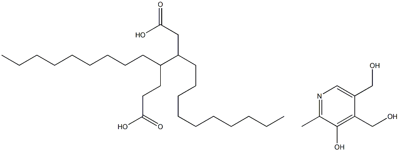 Pyridoxine-3,4'-ditridecanoate Struktur