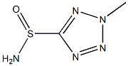 N-(2-Methyl-2H-tetrazol-5-yl)sulfinylamine Struktur