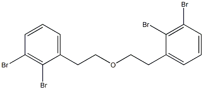 2,3-Dibromophenylethyl ether Struktur