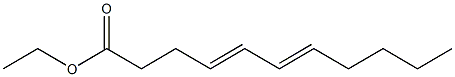 4,6-Undecadienoic acid ethyl ester Struktur