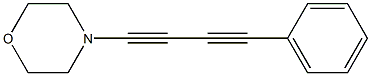 4-Phenyl-1-morpholino-1,3-butanediyne Struktur