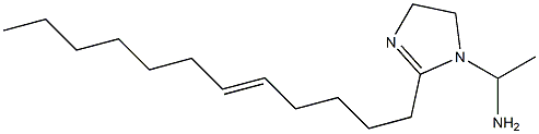 1-(1-Aminoethyl)-2-(5-dodecenyl)-2-imidazoline Struktur