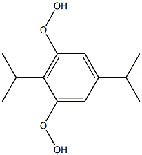 2,5-Diisopropyl-1,3-benzenediyldihydroperoxide Struktur