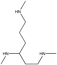 1,3,6-Tri(methylamino)hexane Struktur