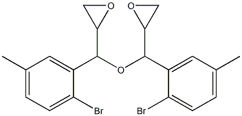 2-Bromo-5-methylphenylglycidyl ether Struktur