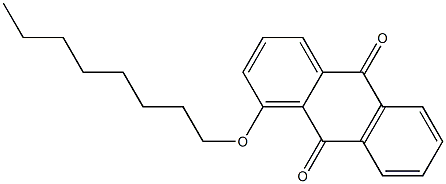 1-(Octyloxy)anthraquinone Struktur