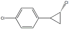 1-[(2R)-2-Chlorocyclopropyl]-4-chlorobenzene Struktur