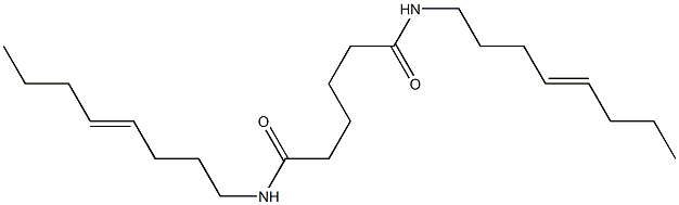 N,N'-Di(4-octenyl)adipamide Struktur