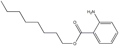 2-Aminobenzoic acid octyl ester Struktur