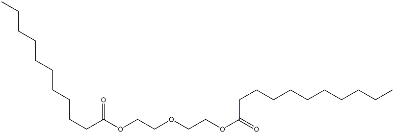 Bisundecanoic acid oxybisethylene ester Struktur