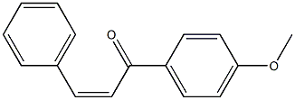 (Z)-4'-Methoxychalcone Struktur