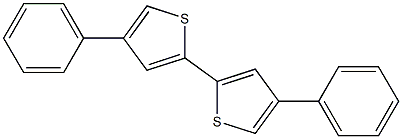 4,4'-Bisphenyl-2,2'-bithiophene Struktur