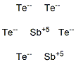 Antimony(V) telluride Struktur