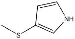 3-Methylthio-1H-pyrrole Struktur