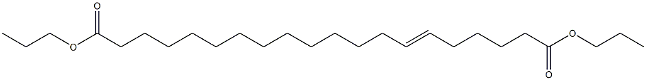 14-Icosenedioic acid dipropyl ester Struktur