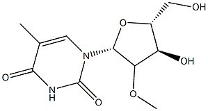 2'-Methoxythymidine Struktur