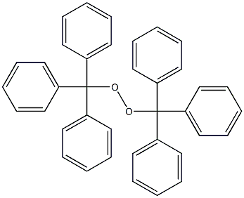 Bis(triphenylmethyl) peroxide Struktur