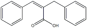 (Z)-2-Benzyl-3-phenylpropenoic acid Struktur