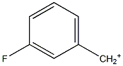 3-Fluorobenzyl cation Struktur