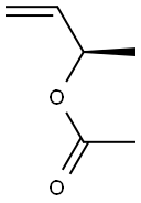 (+)-Acetic acid (R)-1-methylallyl ester Struktur