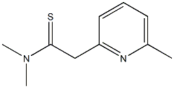 N,N,6-Trimethyl-2-pyridinethioacetamide Struktur