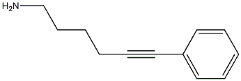 1-Phenyl-6-amino-1-hexyne Struktur