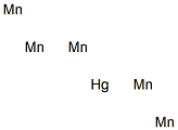 Pentamanganese mercury Struktur