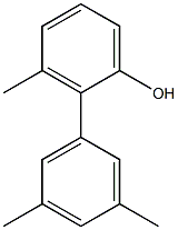 2-(3,5-Dimethylphenyl)-3-methylphenol Struktur