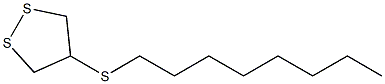 4-Octylthio-1,2-dithiolane Struktur