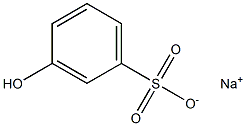 3-Hydroxybenzenesulfonic acid sodium salt Struktur