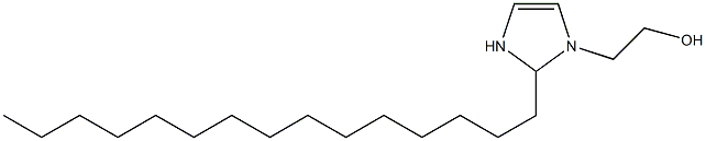 2-Pentadecyl-4-imidazoline-1-ethanol Struktur